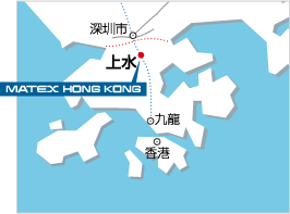 マテックスグループ・瑪泰克(香港)有限公司の案内マップ